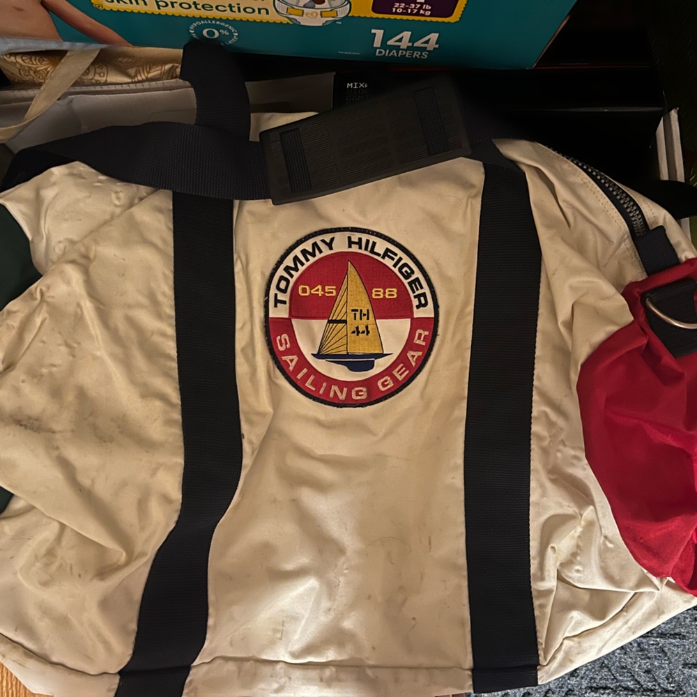 Vintage Tommy Hilfiger Duffel Bag